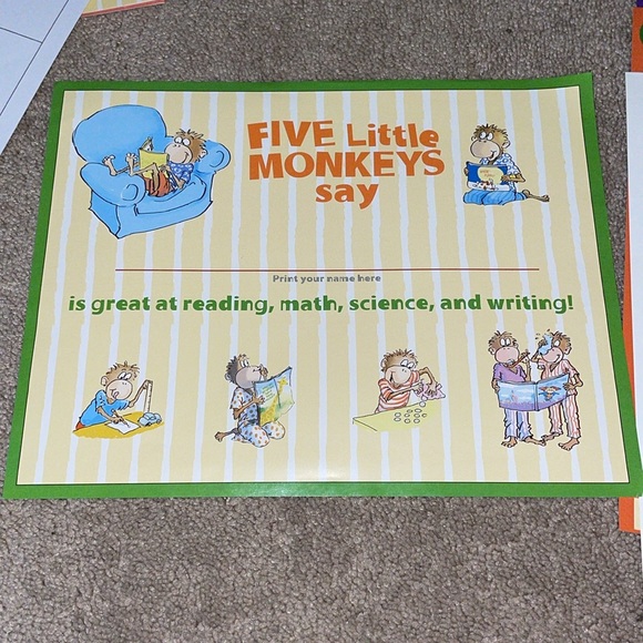 Five Little Monkeys Jump to Learning Educational Guide! - Picture 7 of 7